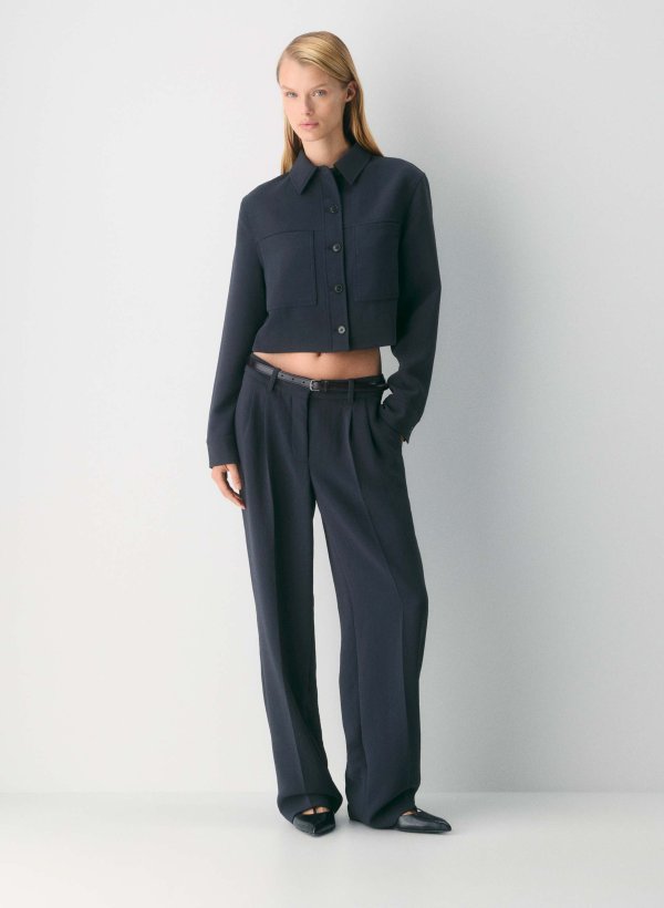 Aritzia Effortless Lo-rise西裤 Crepette