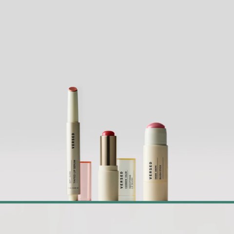 versed skin 唇膏笔+唇颊彩+腮红棒