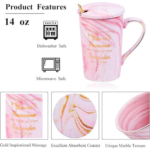 You re Awesome 陶瓷咖啡杯 14盎司