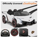 史低价：INFANS 双座儿童骑乘车 兰博基尼授权款