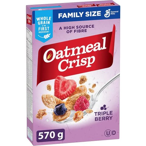 Oatmeal Crisp 三莓谷物麦片 570克