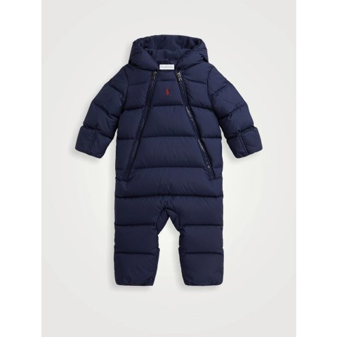 Down 连帽连体服