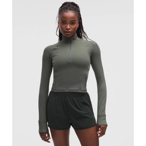 It s Rulu 半拉链短款上衣