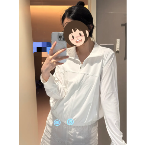 Sleek 全拉链跑步夹克