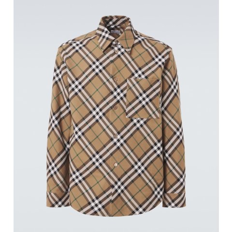 BurberryBurberry 格纹棉质衬衫