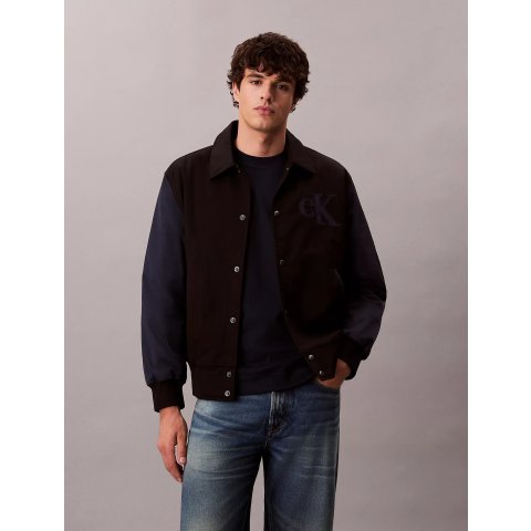 前后双logo 飞行员夹克