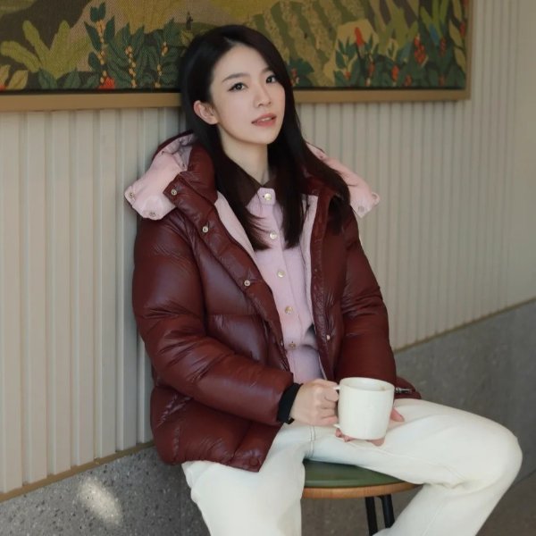 Parana 连帽短款羽绒服