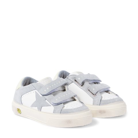 麂皮皮革运动鞋