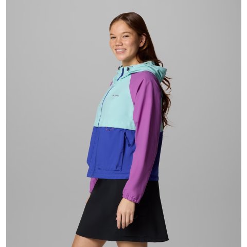 拼色奥米防风轻暖夹克