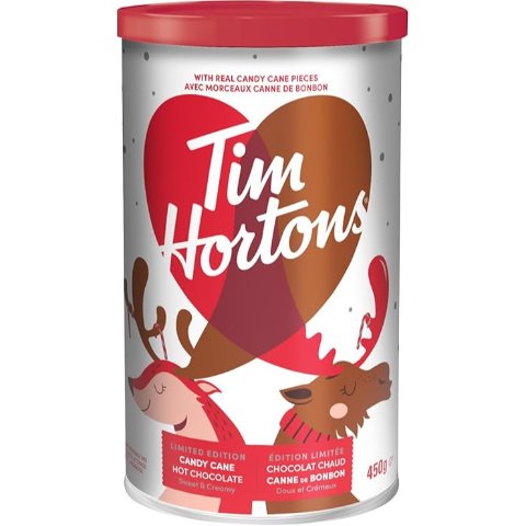 Tim Hortons 拐杖糖热巧克力 450g 