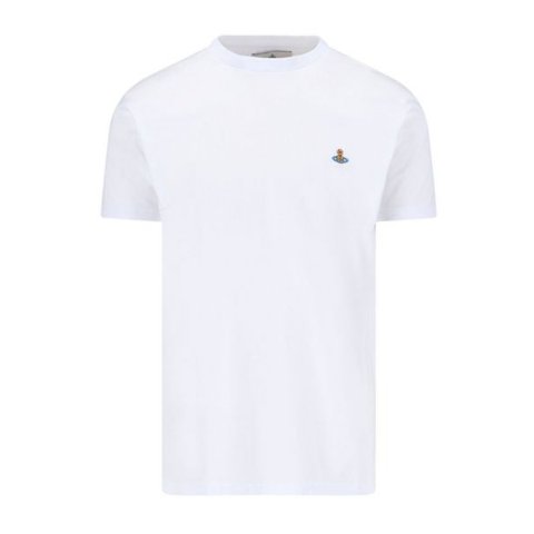 Logo 刺绣圆领T恤