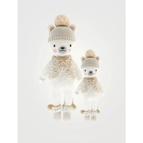 Cuddle + Kind Stella 北极熊手工玩偶