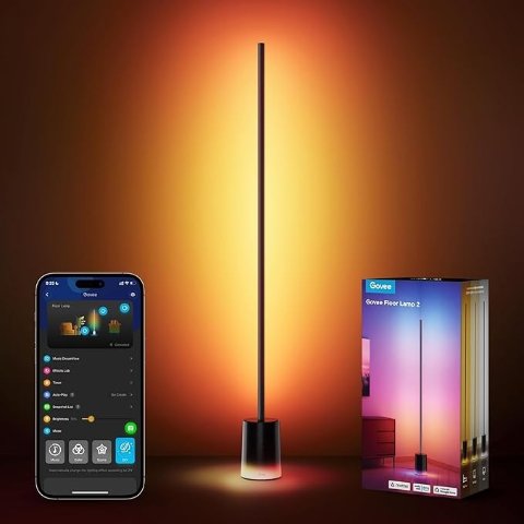 Govee Floor Lamp 2 智能氛围落地灯｜支持Matter，RGBIC渐变灯效＋音乐律动