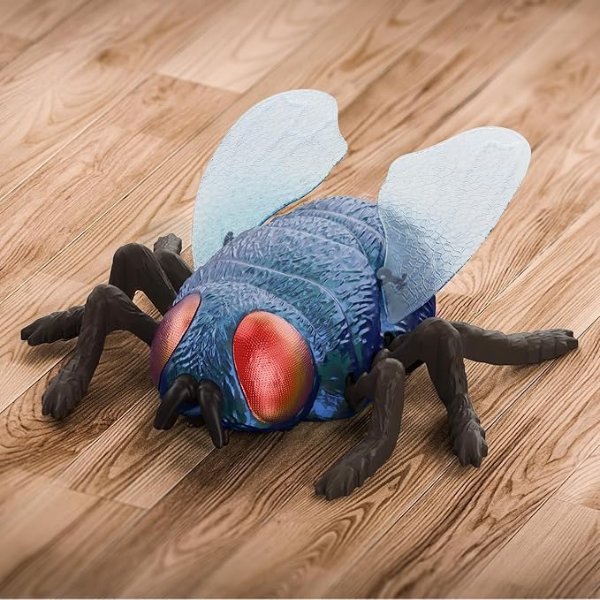 TERRA by Battat 遥控仿真苍蝇 RC Fly 爬墙小虫，5岁+恶作剧神器