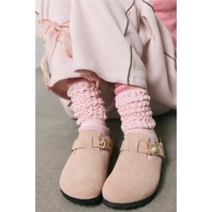 Boston 女款麂皮木屐