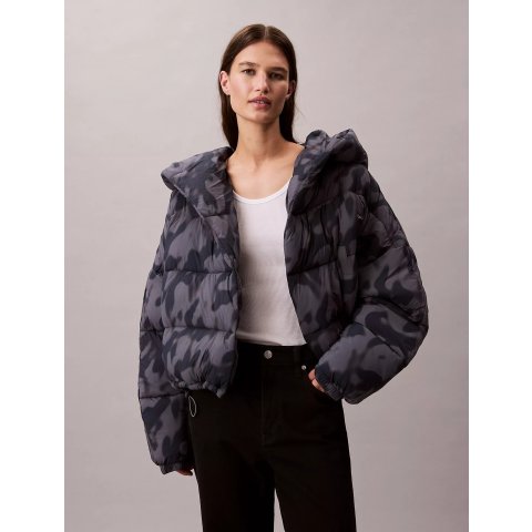 短款大连帽泡芙