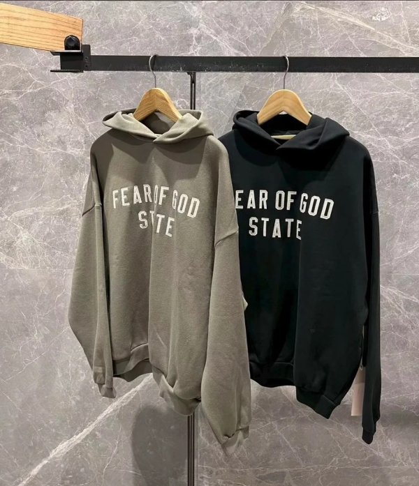 Gray 长袖连帽卫衣