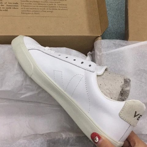 VejaEsplar 皮革休闲鞋 白色