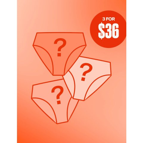 Cotton 内裤盲盒 3件装