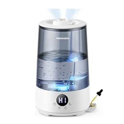 Homvana 3.6L大容量静音加湿器 香薰夜灯三合一 顶注水超方便
