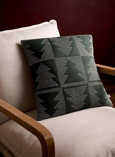 绿色抱枕套 45x45cm