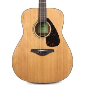 Yamaha FG800J 初学者木吉他 经典德瑞诺桶身 实心云杉面板