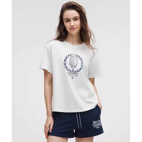 Tennis Club 棉质休闲T恤
