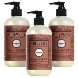 Mrs. MEYER'S CLEAN DAY洗手液姜饼套装