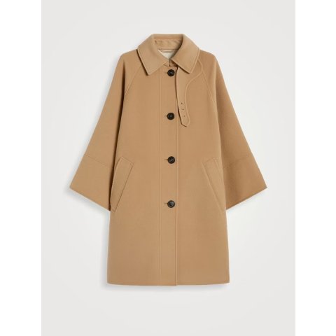 Double 羊毛呢大衣