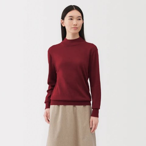 纯羊毛高领打底衫 7色选