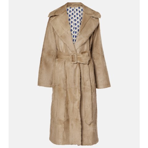 Shearling 羊毛皮风衣