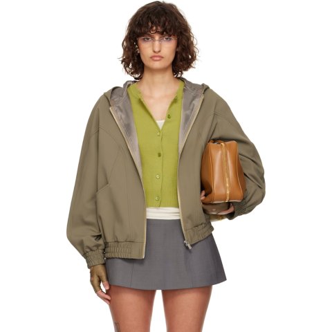 Khaki 夹克连帽款