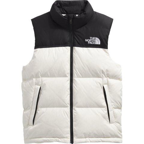 The North Face妹子直接冲大码1996 羽绒马甲 大童款