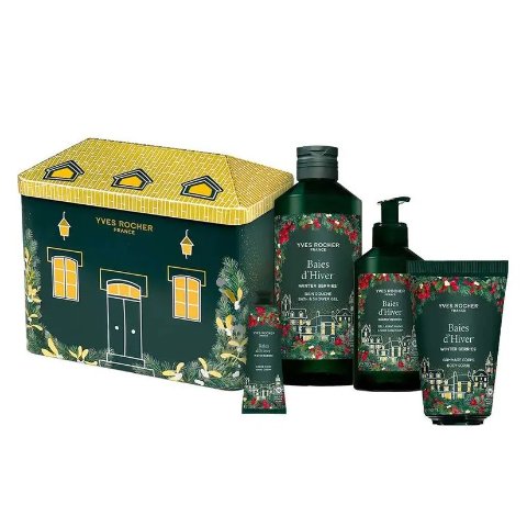 Body Care 冬莓护肤5件套 洗手液+沐浴露+手霜+磨砂啫喱+礼袋