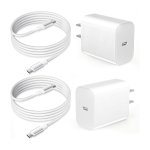 iPhone 20W USB-C快速充电器+数据线 2套装