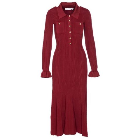 Knitted 中长连衣裙