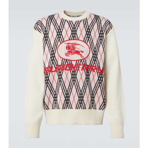 BurberryArgyle 提花毛衣