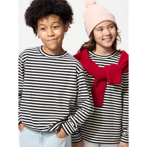 儿童圆领抓绒衫