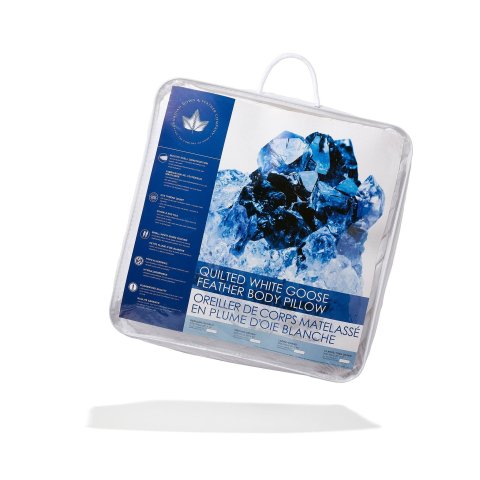 绗缝白鹅毛抱枕