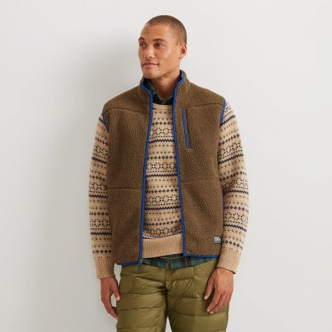 Chilali 男士抓绒马甲