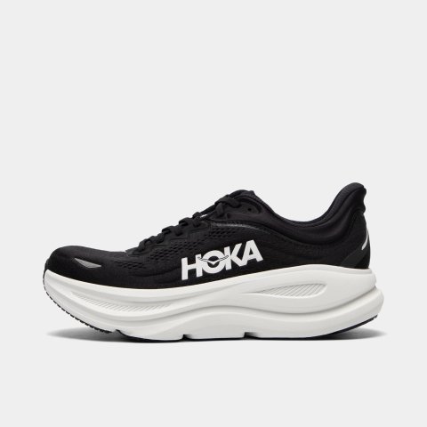 Hoka Bondi 9 黑白色
