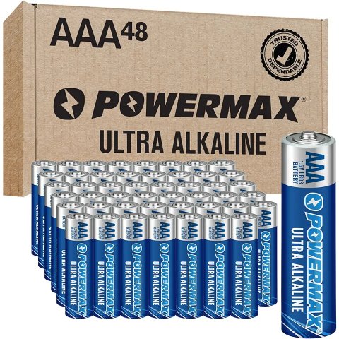 Powermax AAA电池 48粒 超长寿命