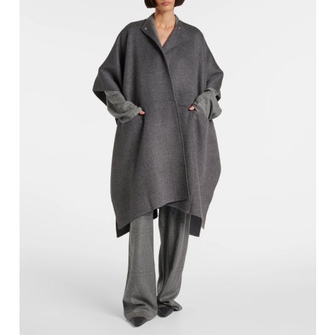 TotemeDouble Scarf 羊毛大衣 女款