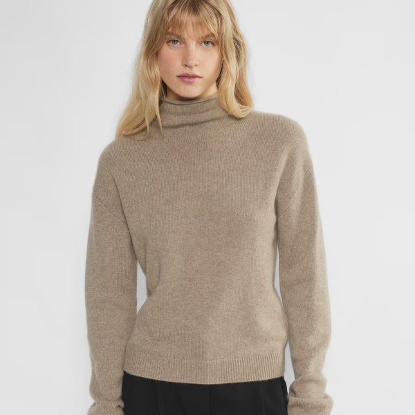 Cashmere 羊绒高领毛衣