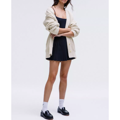 Button-Front 针织开衫