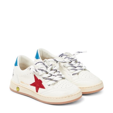 GOLDEN GOOSEBall Star 皮革运动鞋