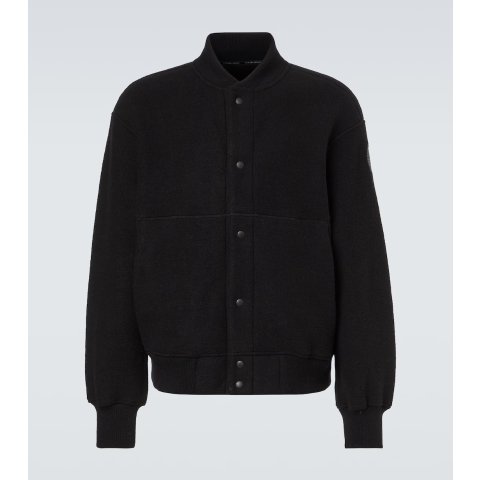 Hudson 羊毛混纺飞行夹克