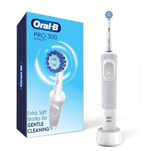 Oral-B Pro 300 电动牙刷 1刷头 白色
