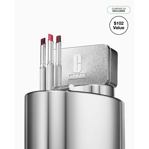 Clinique价值$102=5.3折蜂蜜润唇膏三件套