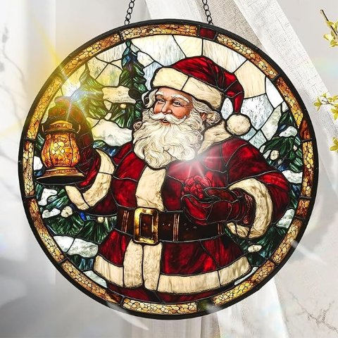 Colorful Suncatcher 彩色窗挂 7.8寸